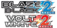 Blaze Black / Volt White 2 Redux Normal logo